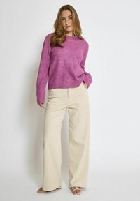 Desires GEA O-NECK - Strickpullover - bodacious pink