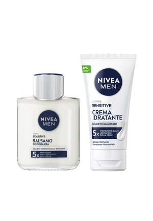 NIVEA MEN SENSITIVE CREMA IDRATANTE 75 ML E BALSAMO DOPOBARBA 100 ML - Kit skincare