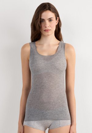 Intimissimi, ULTRALIGHT WIDE-SHOULDER - Unterhemd/-shirt - grey denim