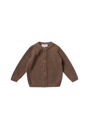 STRICKJACKE FEIN - Cardigan - nougat melange