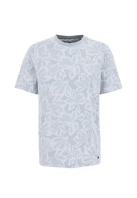 Apdrukāts T-krekls - light blue