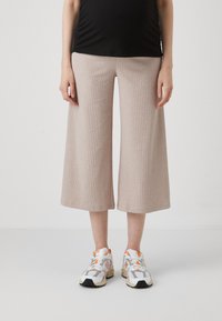 Even&Odd Maternity Hlače - mottled beige
