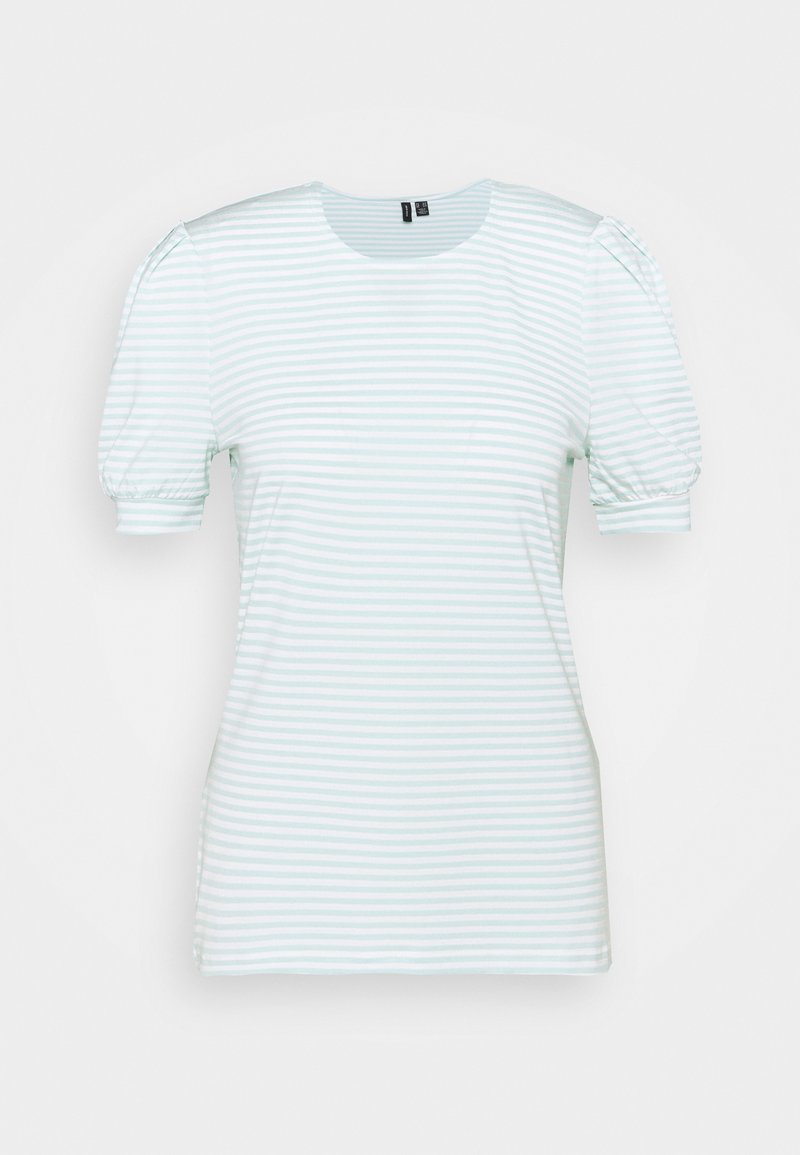 Vero Moda Tall T-shirt print lichtblauw Vero Moda Tall T-shirt print lichtblauw