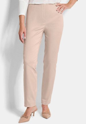 LOUISA BENGALIN - Stoffhose - stone