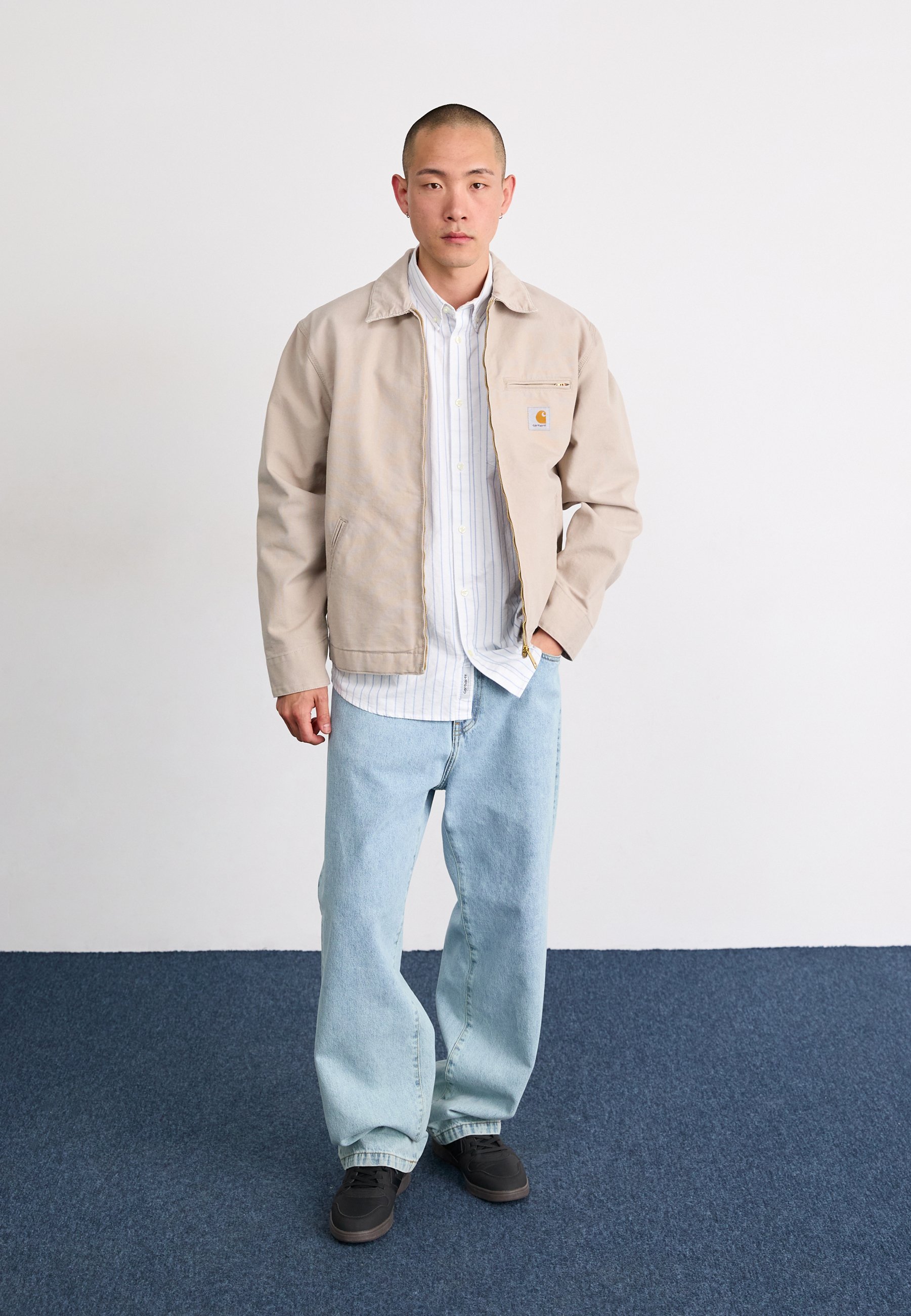 Carhartt WIP DETROIT - Summer jacket - dusky beige/beige - Zalando