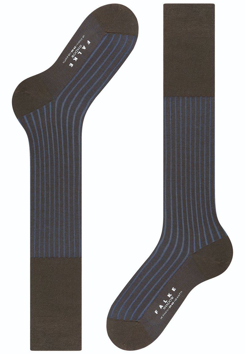 FALKE SHADOW - Kniestrümpfe - blue