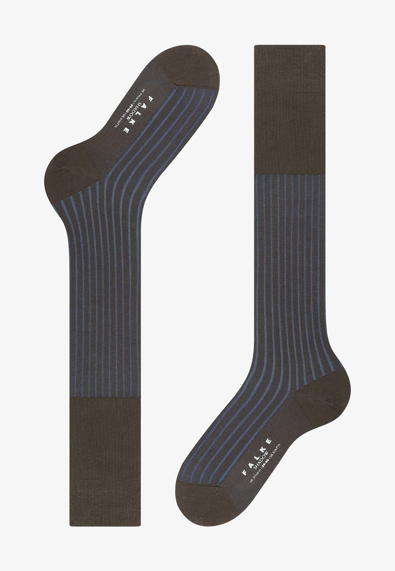 FALKE SHADOW - Kniestrümpfe - blue