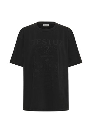 Gestuz, GZELROSE TEE - Camiseta estampada - black