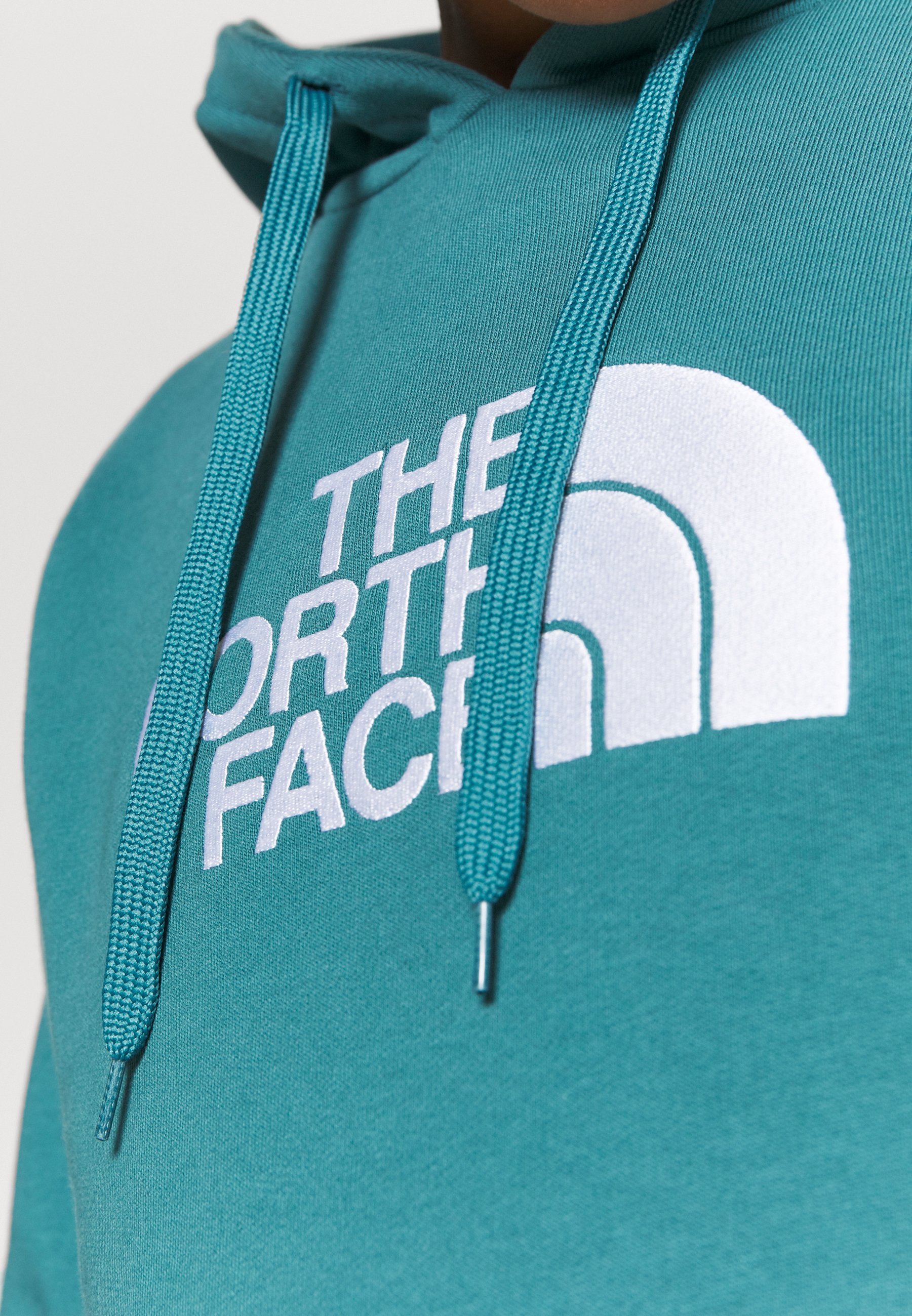north face mallard blue hoodie