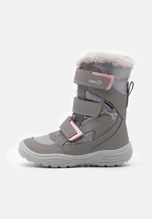 CRYSTAL - Winter boots - hellgrau/rosa