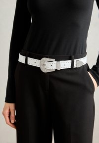 BELT - Pásek - white