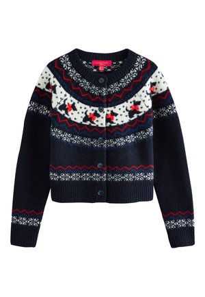 Next Strickjacke - navy blue