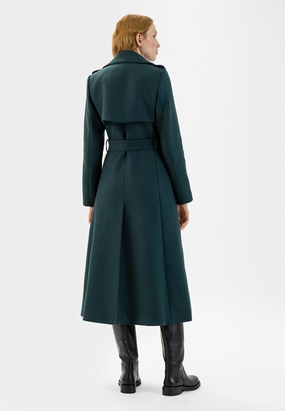 IVY OAK CHARLOTTE ROSE - Klasisks mētelis - dark green