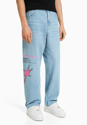 Jeans Straight Leg - light blue