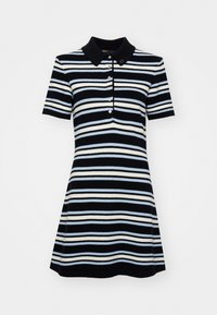RAYURE - Strickkleid - marine