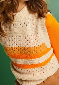 Esprit Strickpullover - orange