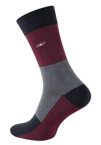 Cotton Prime PACK OF 10 PAAR - Calze - black/grey/red