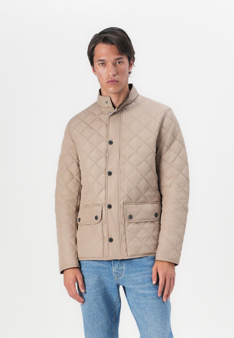Barbour LOWERDALE JACKET - Light jacket - washed stone/classic