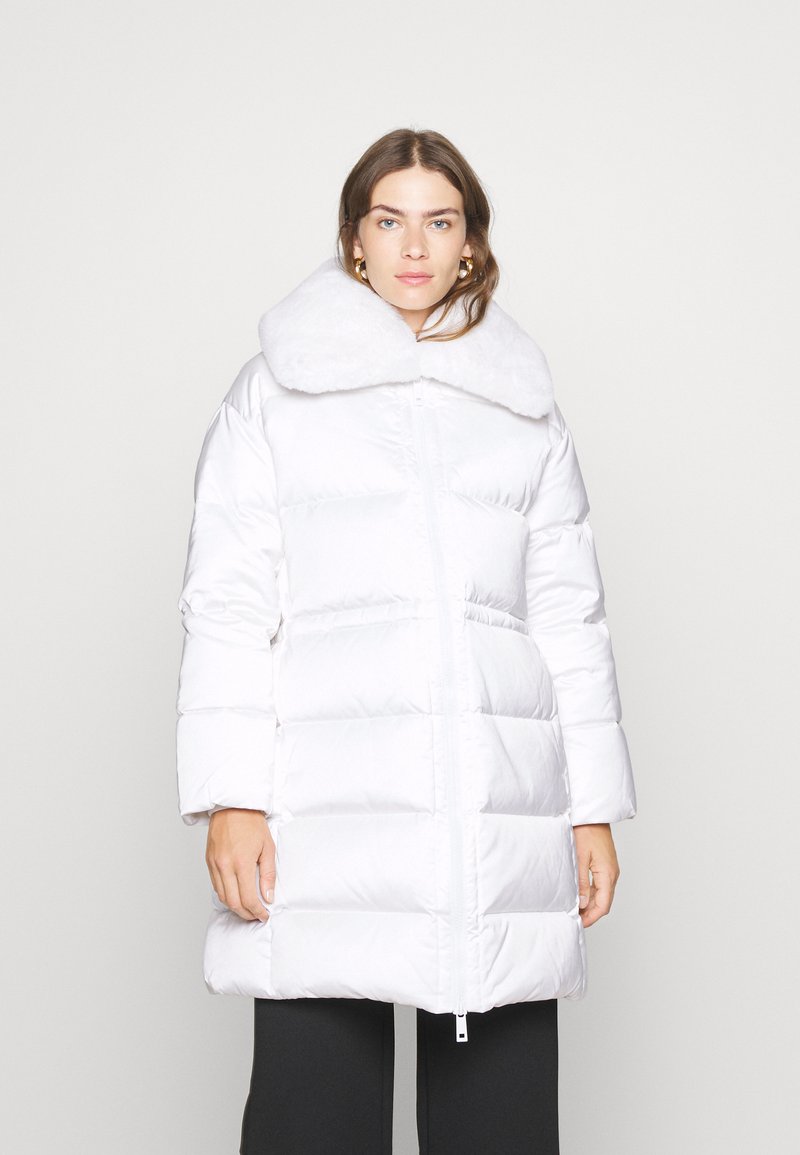 Calvin Klein LUX PUFFER COAT Down coat ecru/white Zalando.ie