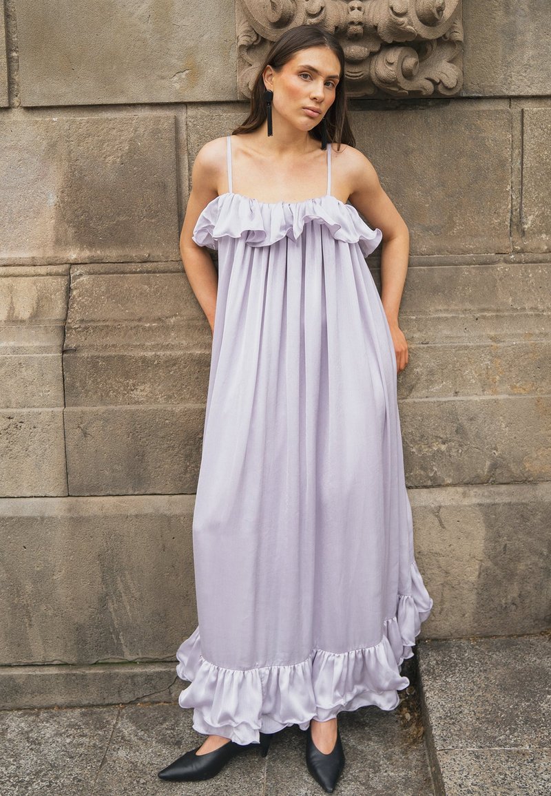 na kd purple dress NAKD linen purple cut out mini dress with bow
