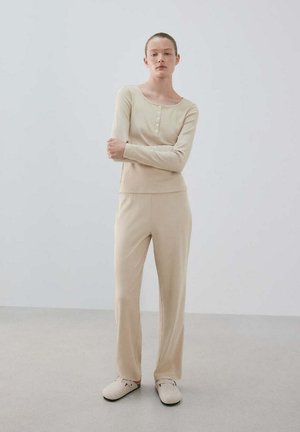 Mango, ADULT SET - Pyjama - beige