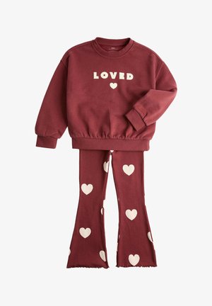 Marks & Spencer, 2 PIECE SET - Træningssæt - dark red