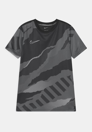 UNISEX - Camiseta estampada - black/cool grey/white