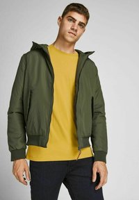 Jack & Jones JJE TEE  O-NECK  - Basic T-shirt - dried tobacco