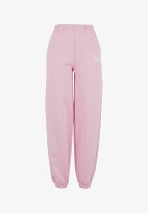Mister Tee Teplákové kalhoty - softpink