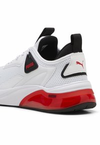 Puma CELL THRILL UNISEX - Apavi skriešanai pa asfaltu - white black for all time red