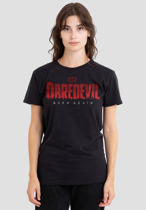 DAREDEVIL BORN AGAIN LOGO - Print T-shirt - black