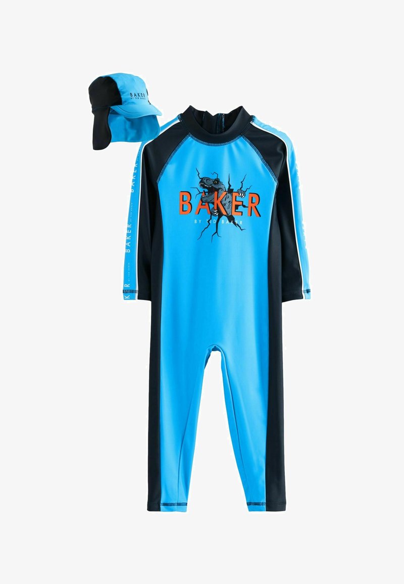 Baker by Ted Baker DINOSAUR SET - REGULAR FIT - Badpak - blue