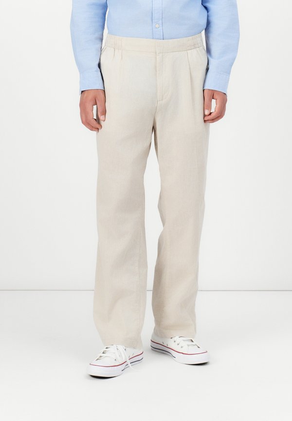 JPSTBILL DIEGO SUMMER PANTS - Trousers - feather gray