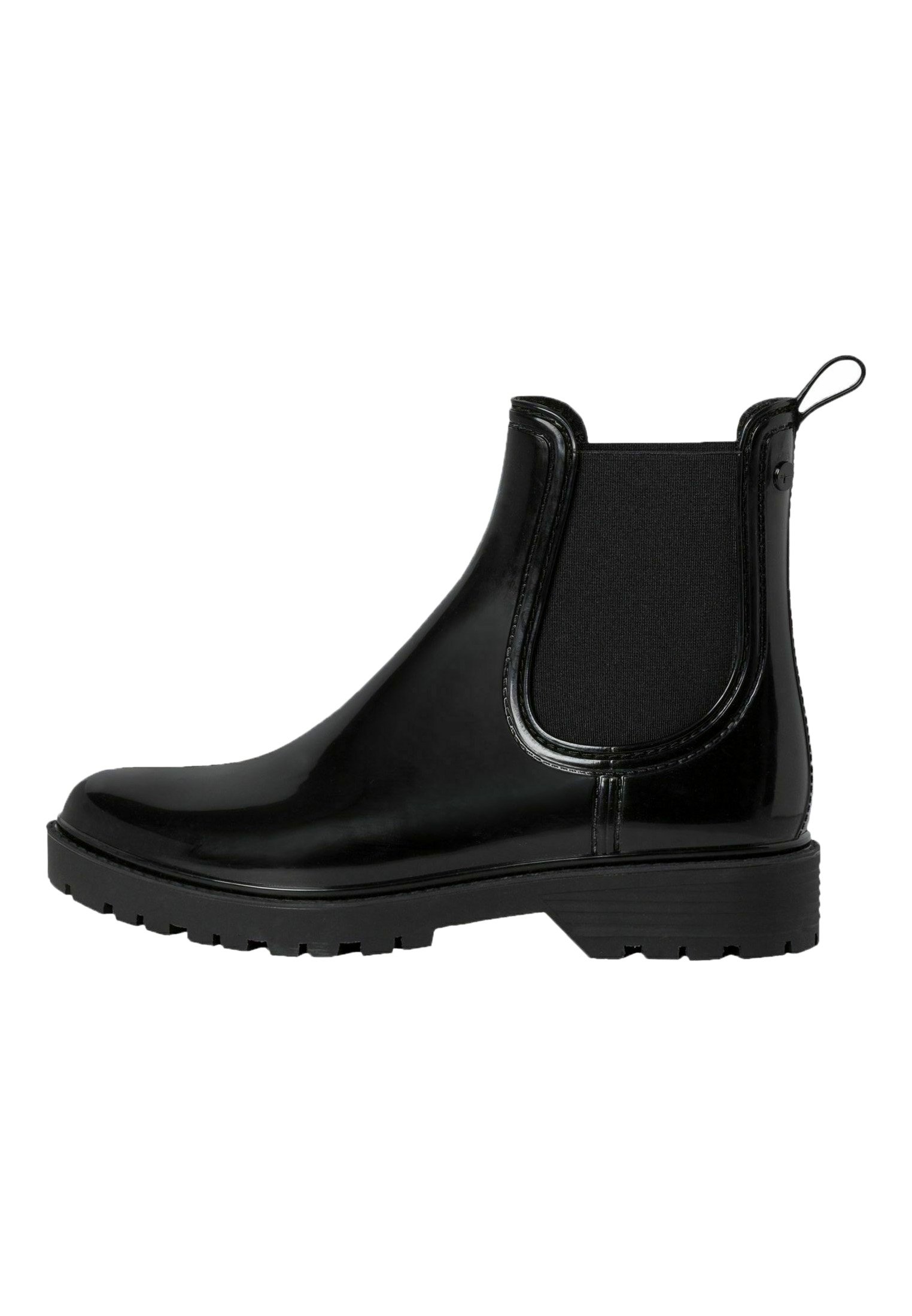 Tamaris Stivaletti con plateau - liquid black/nero-screziato - Zalando.it