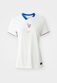 FRANCE FFF MATCH SHORT SLEEVES AWAY - Fotballdrakter - pale ivory/sail/bright blue/light madder root