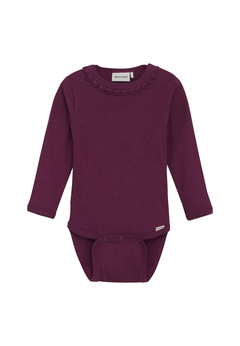 Minymo LONG SLEEVES - Body - raspberry coulis