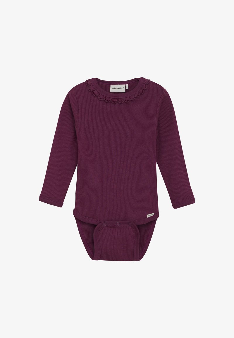 Minymo LONG SLEEVES - Body - raspberry coulis