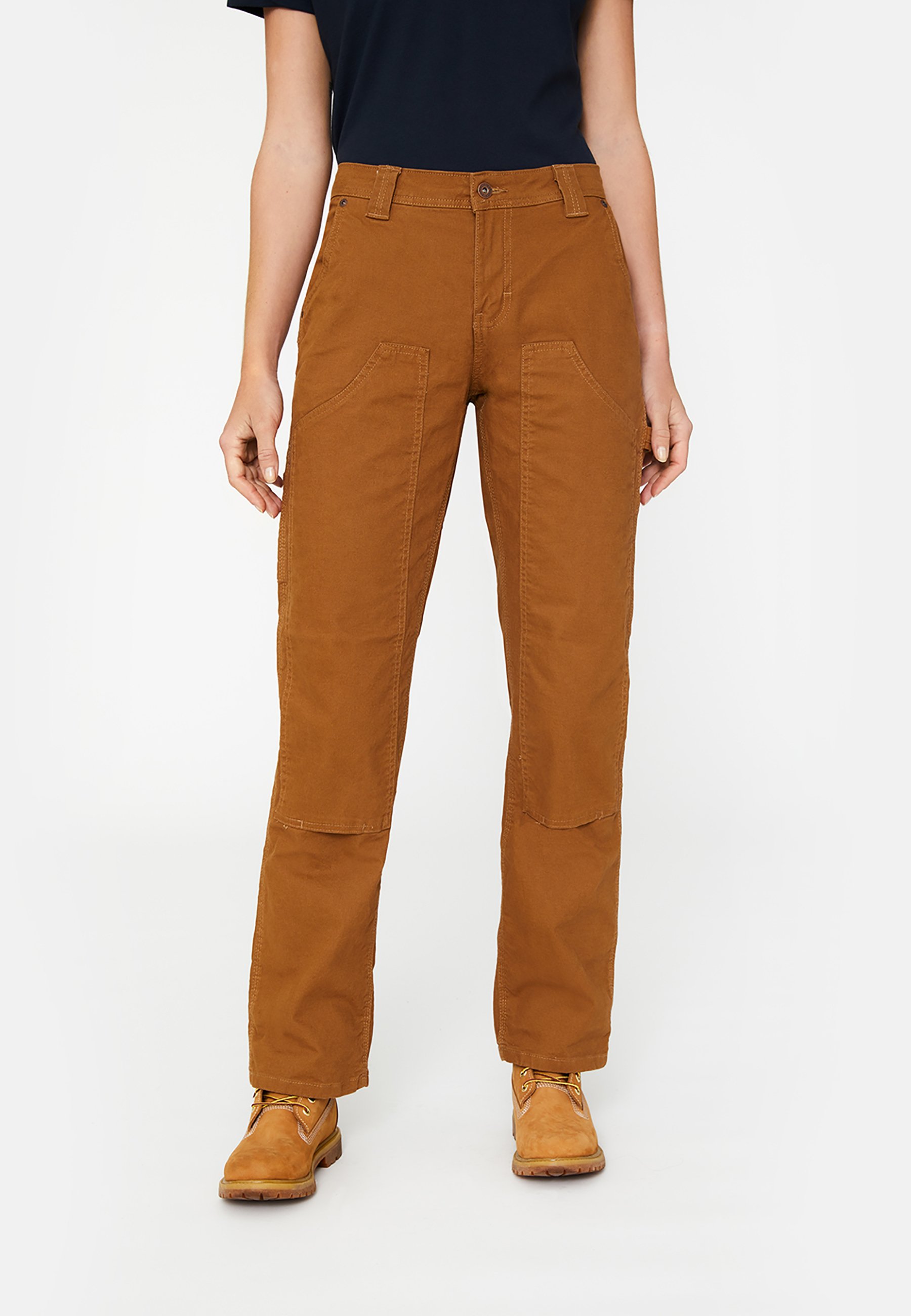 Dickies Damen Hose Straight Leg – Bequeme Arbeitshose Mit Stretch, Mittlere Taille