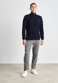 GANT HALFZIP - Trui - evening blue