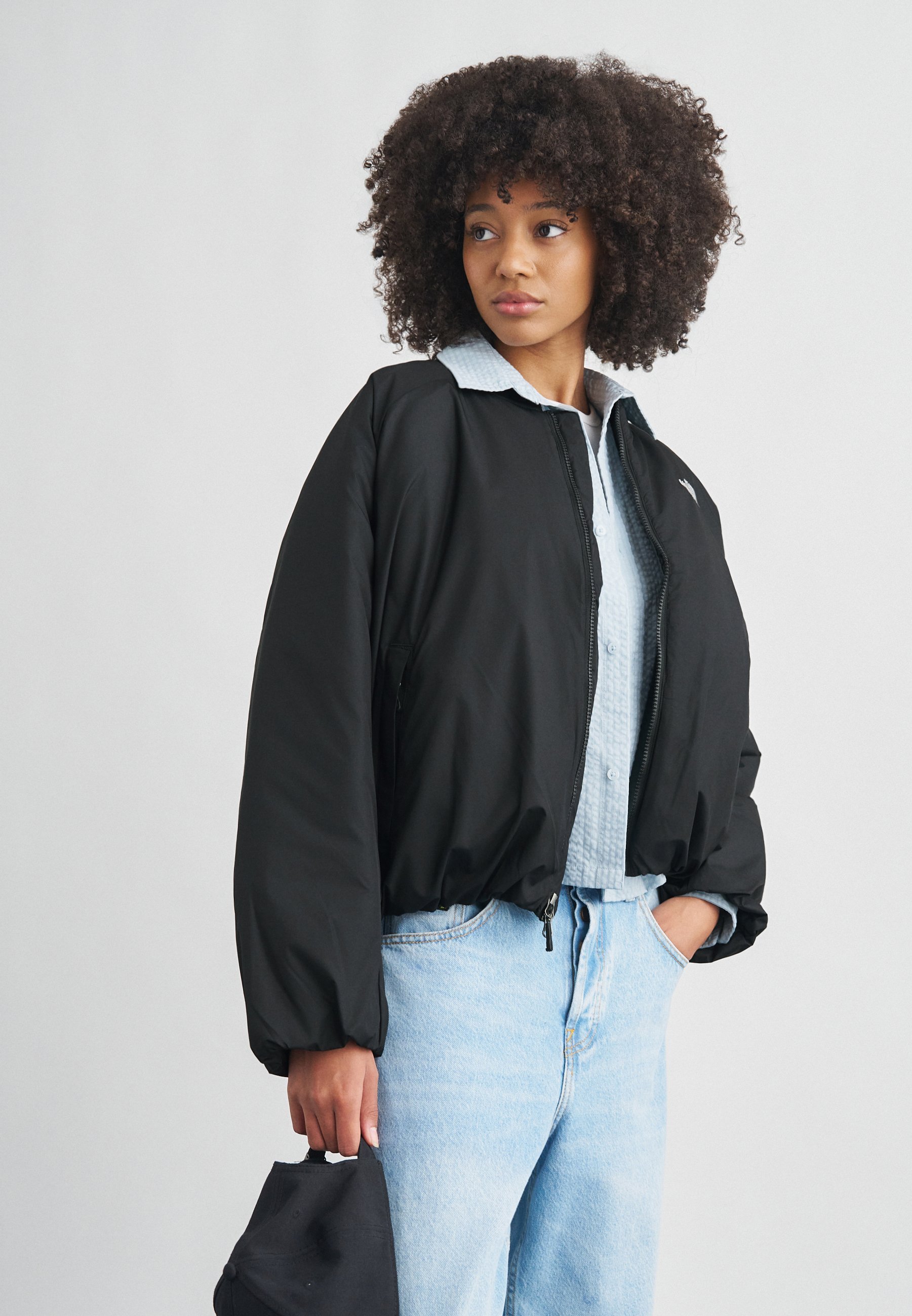 The North Face BALOON - Bomber Jacket - black - Zalando.co.uk
