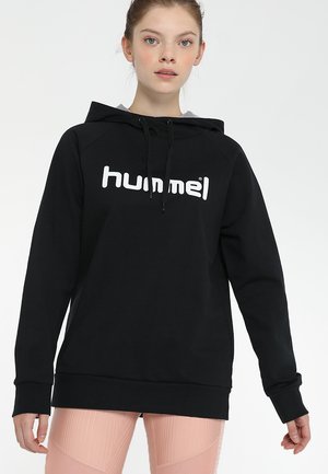 Hummel Felpa con cappuccio - black