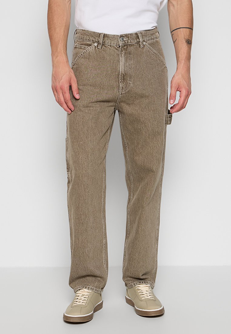 Gant Workwear-jeans bruin Gant Workwear-jeans bruin