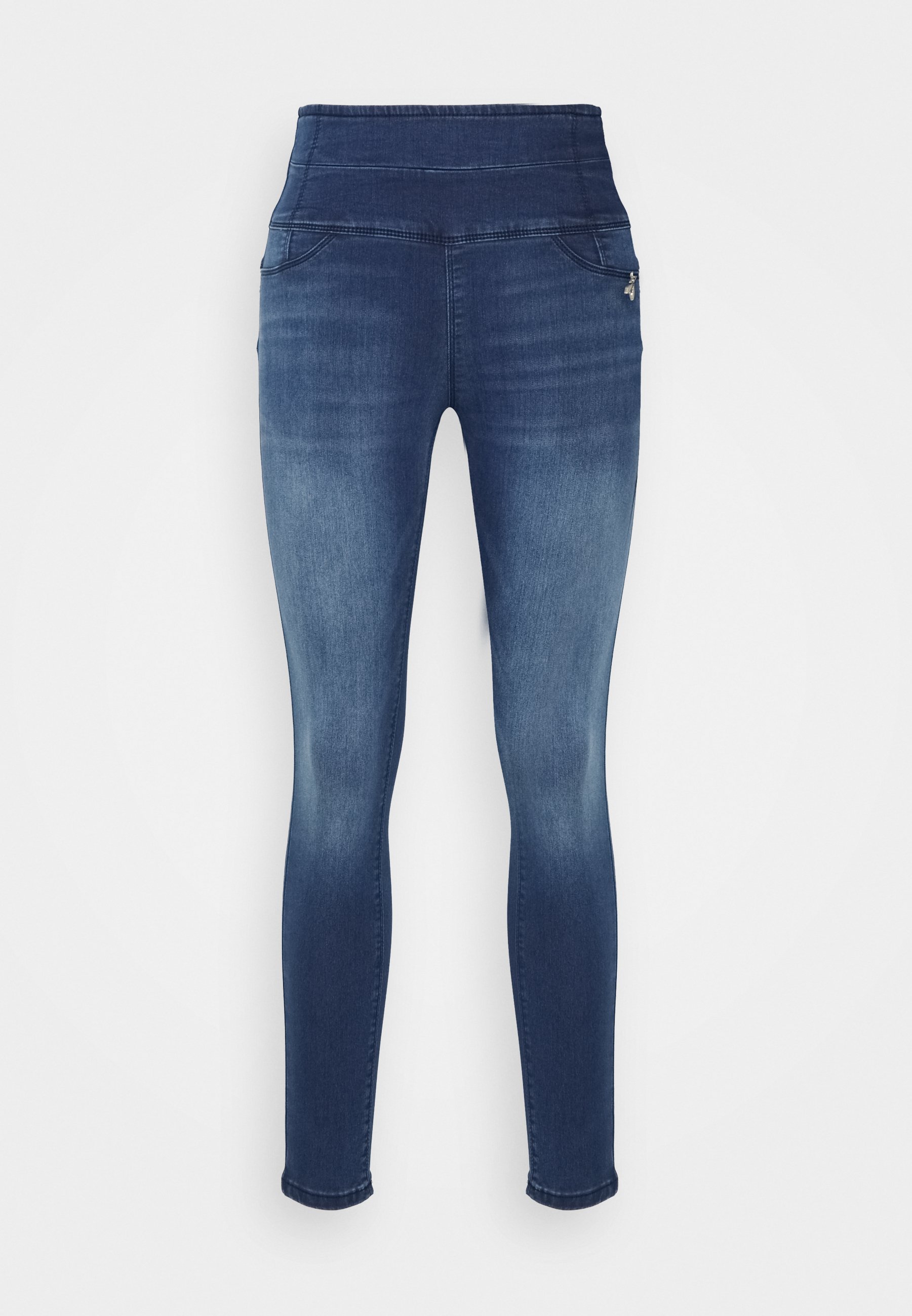 Patrizia Pepe PANTALONI TROUSERS - Jeans Skinny Fit - washed blue/blu denim  - Zalando.it