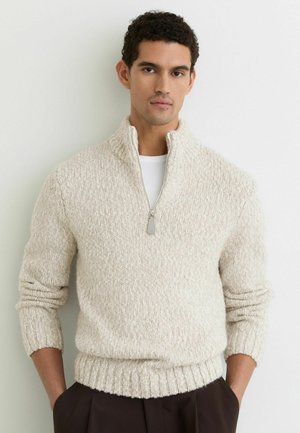 Strickpullover - grey marl