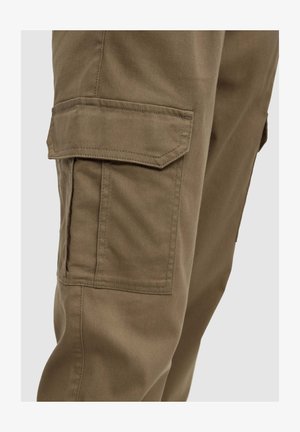 INSIDE JOGGER HIGH RISE - Pantalones cargo - verde