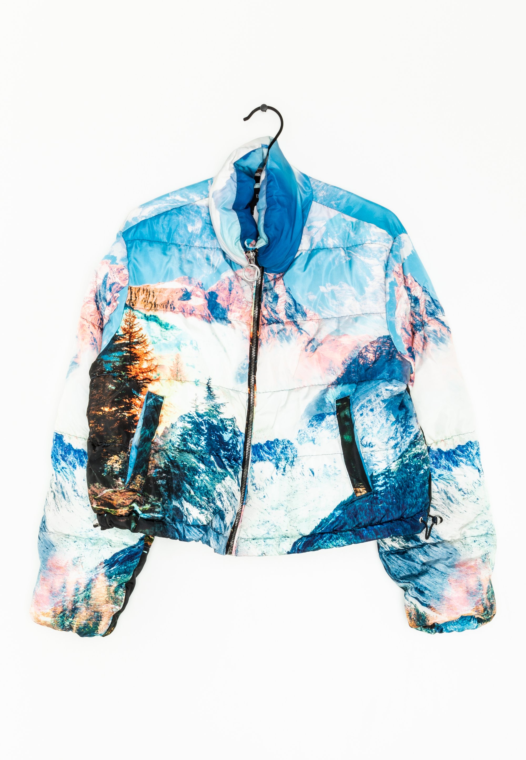 Bershka Winter jacket blue (Pre-owned) Zalando