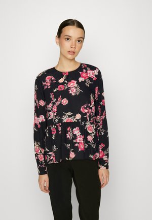 Pieces PCNYA - Μπλούζα με μακριά μανίκια - beetroot purple