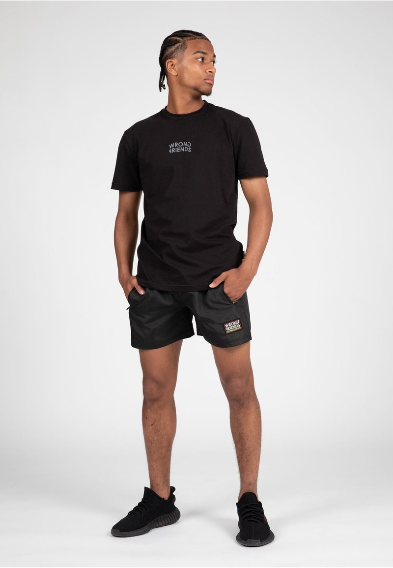 Wrong Friends - LUGO - Shorts - black, Vergrößern