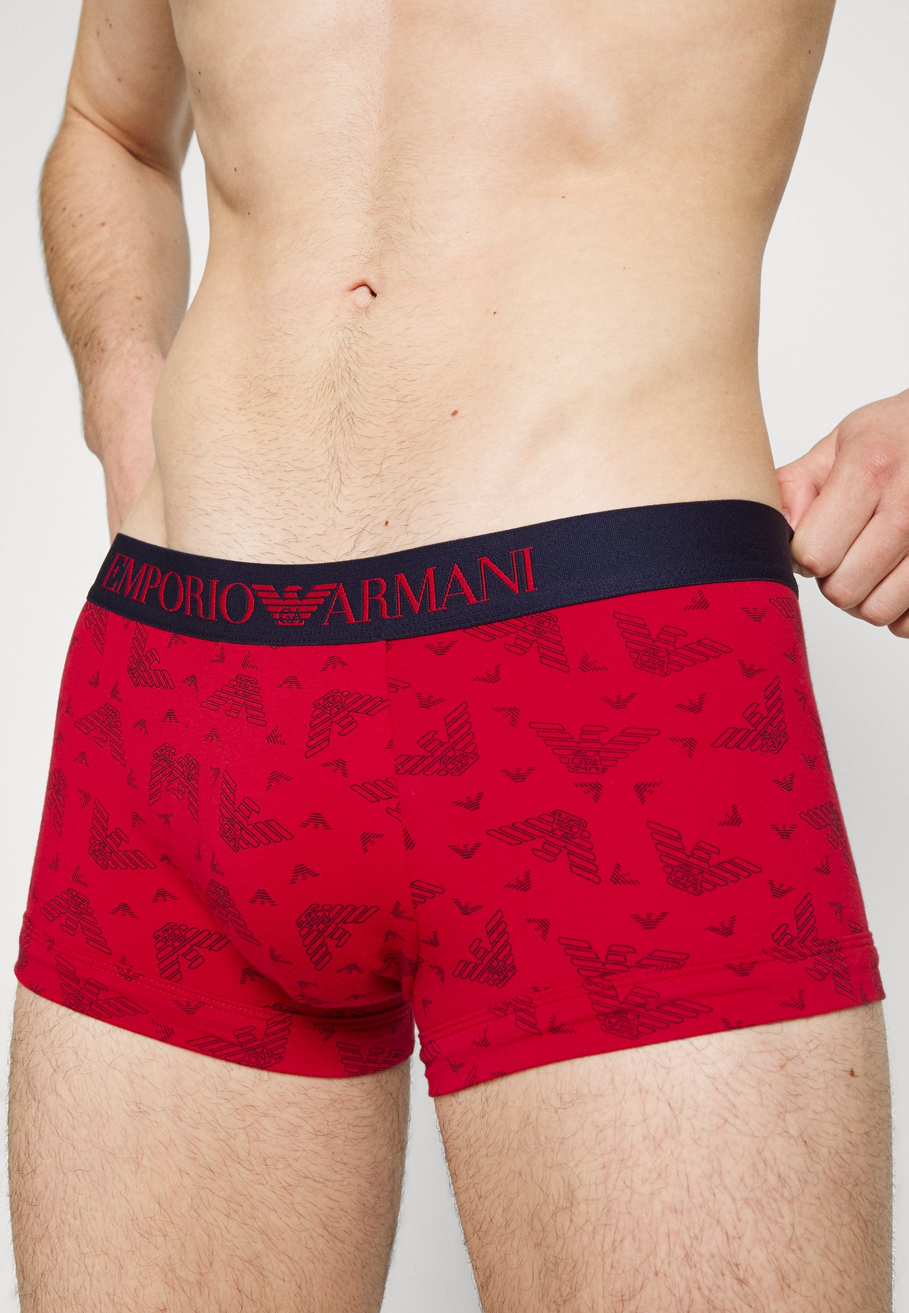 Emporio Armani TRUNK - Onderbroeken - ciliegia/marine/Rood - Zalando.nl