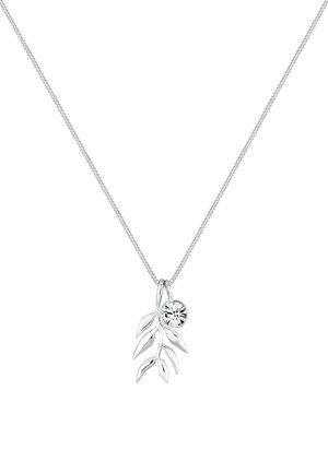 SPARKLING OLIVE BRANCH - MIT KRISTALLEN VON SWAROVSKI® - Ketting - silver-coloured
